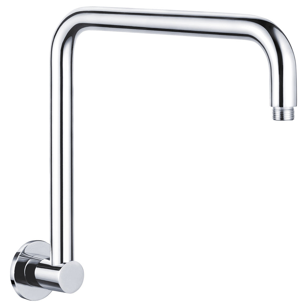 Fienza Kaya Round Fixed Gooseneck Shower Arm - Chrome