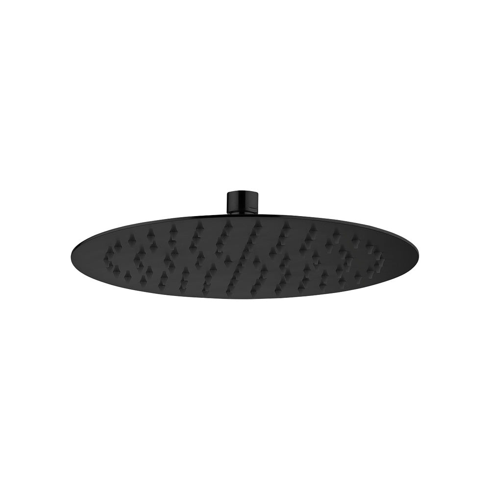 Fienza Kaya Round Shower Head 250mm - Matte Black