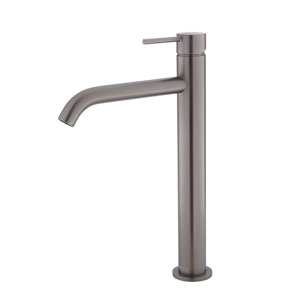 Fienza Kaya Tall Basin Mixer - Gunmetal Grey