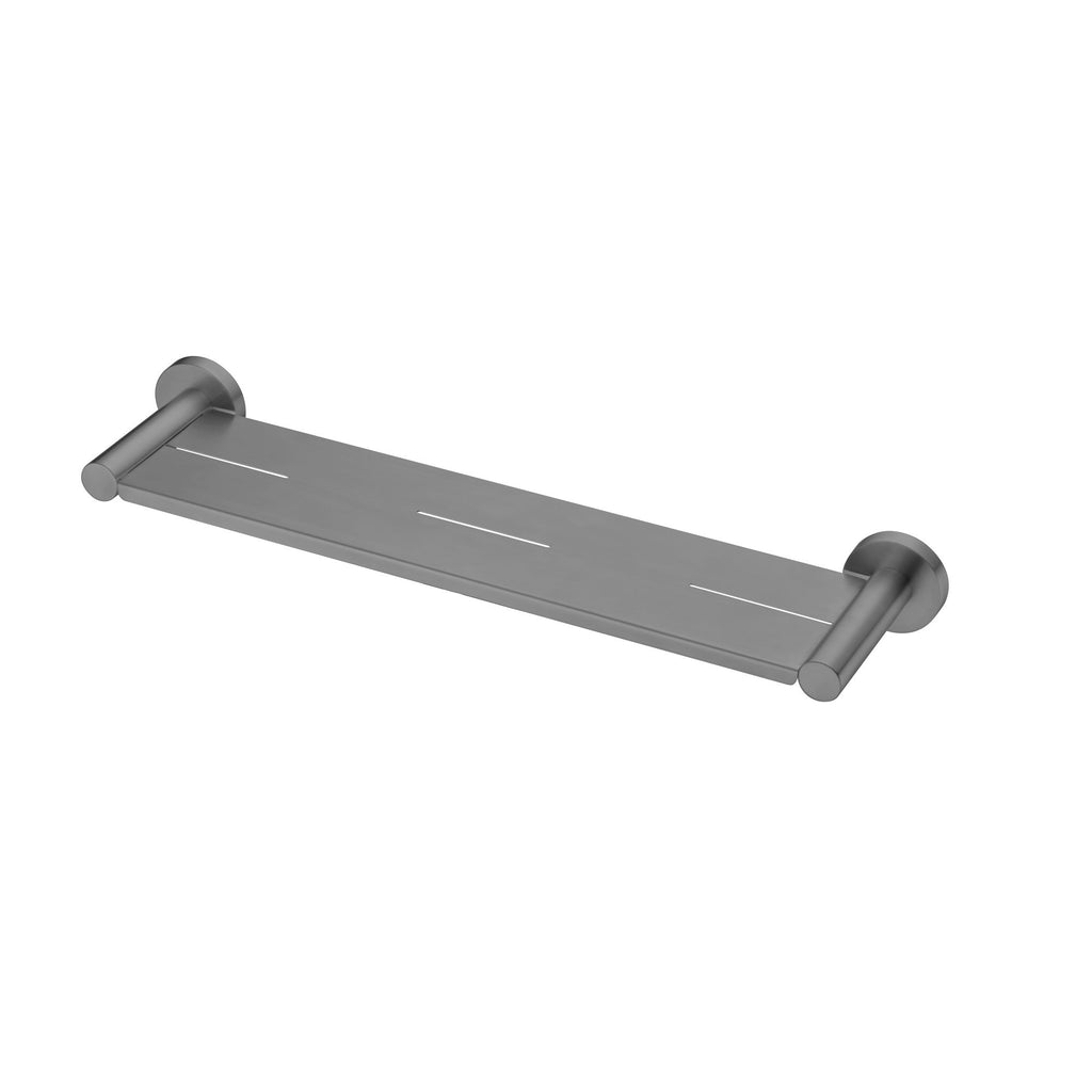 Nero Mecca Metal Shower Shelf - Gunmetal Grey