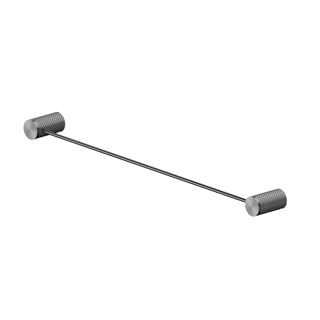 Nero Opal Towel Rail 600mm - Graphite Gunmetal Grey