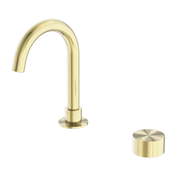 Nero Kara Progressive Basin Mixer - Brushed Gold