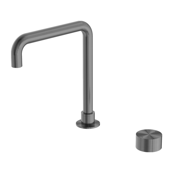 Nero Kara Progressive Tall Basin Mixer Set - Gunmetal Grey