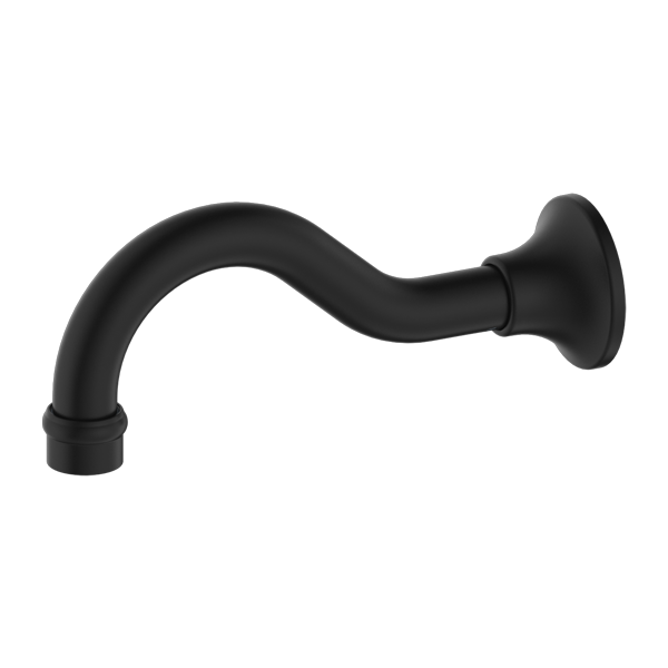 Nero York Basin/Bath Spout Only - Matte Black