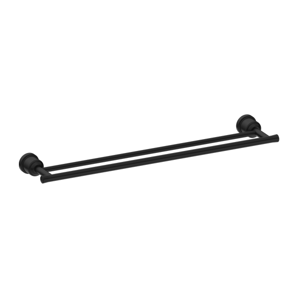 Nero York Towel Rail 600mm - Matte Black