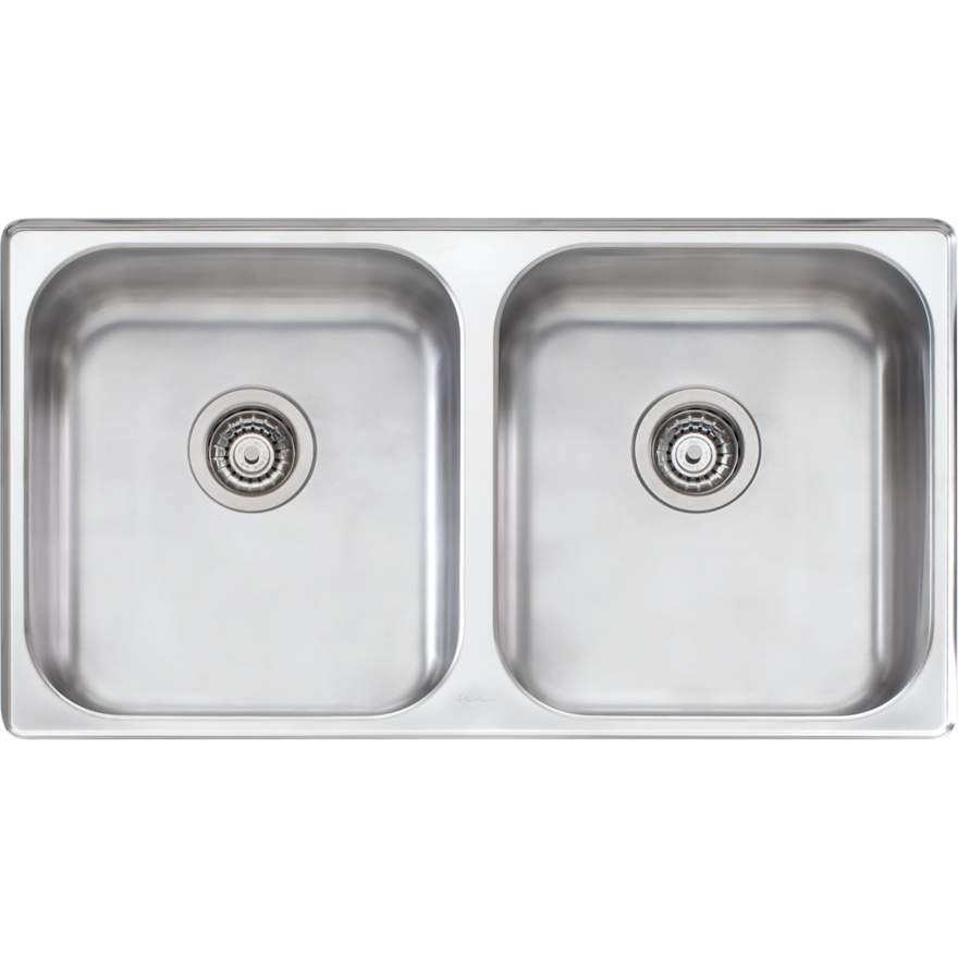 Oliveri Nu-Petite Double Bowl Undermount Sink