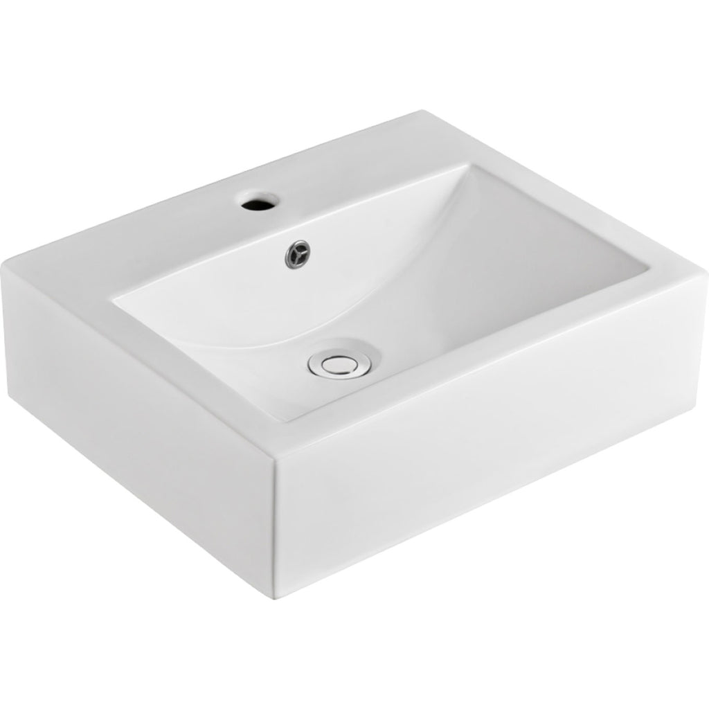 Fienza Willow Above Counter Basin - Gloss White