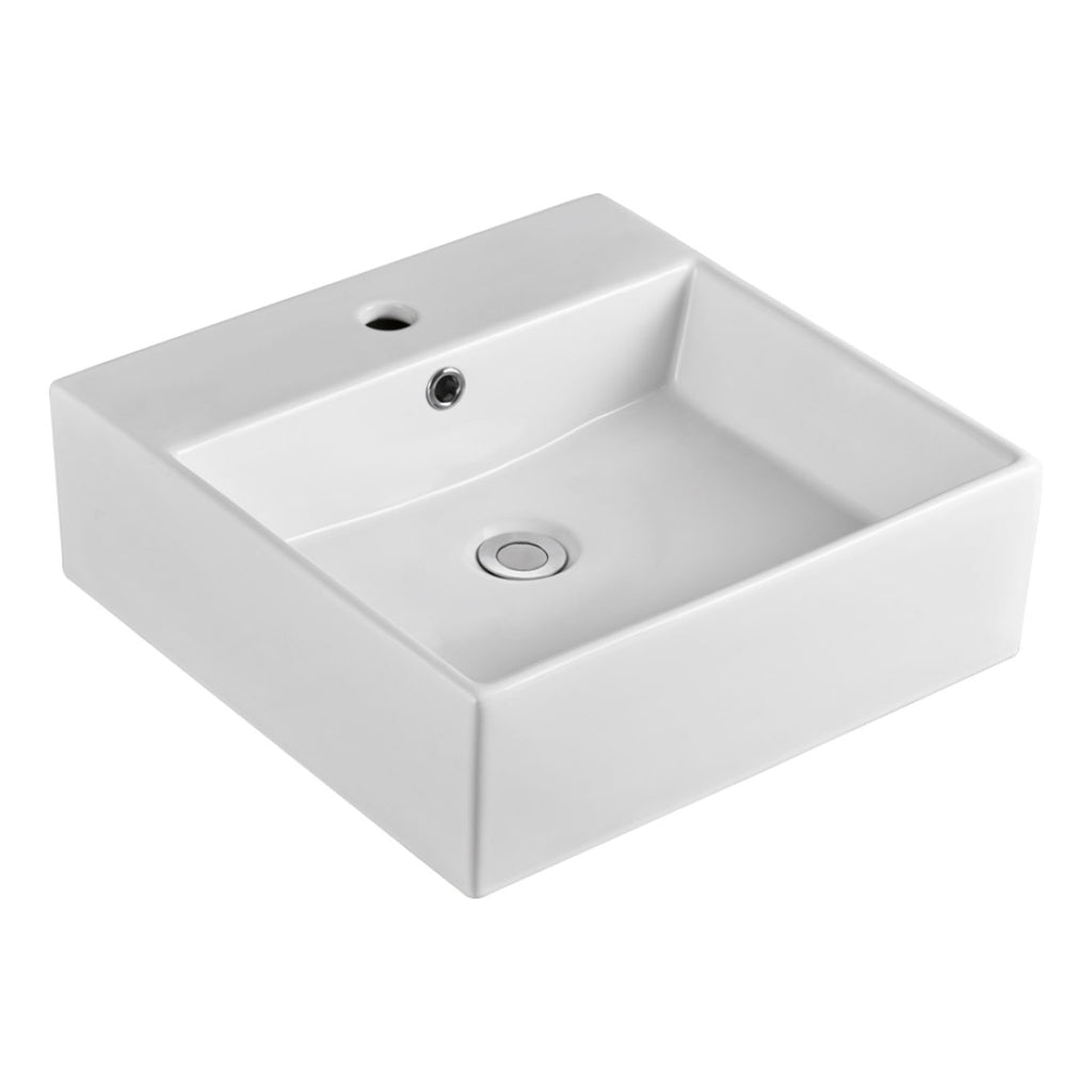 Fienza Helen Above Counter Basin - Gloss White