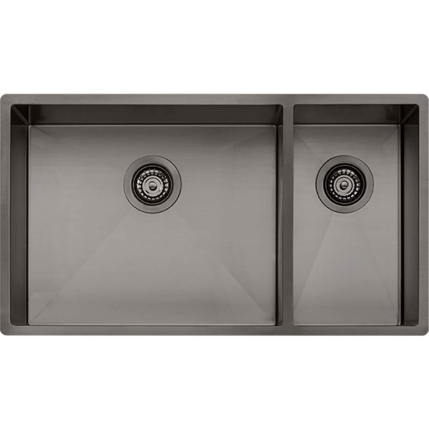 Oliveri Spectra 1 & 1/2 Bowl Gunmetal Sink