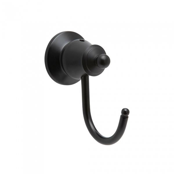 Fienza Lillian Robe Hook - Matte Black - Wellsons