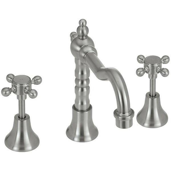 Fienza Lillian Shepherds Crook Basin Set - Brushed Nickel - Wellsons