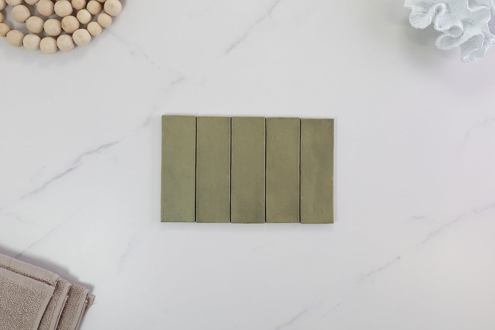 Soho Green Matt Subway Tile