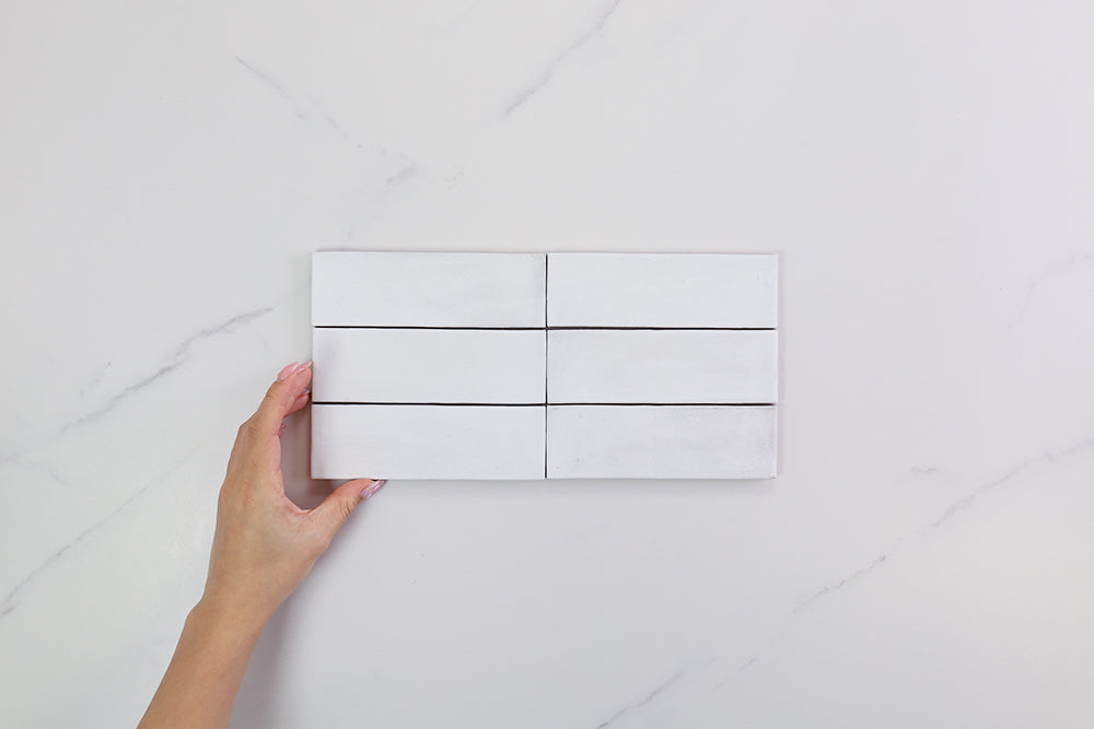 Soho White Matt Subway Tile Wellsons