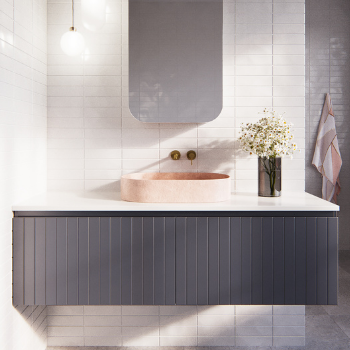 Rifco Zenith Wall Hung Vanity with Caesarstone Top & Basin