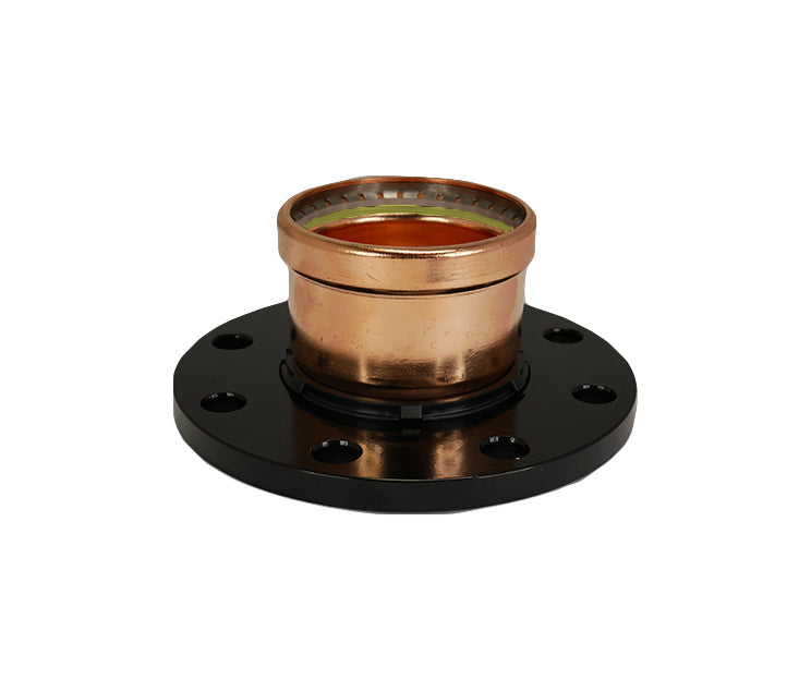 Copper Press Flange Adaptor Gas 80MM - Wellsons