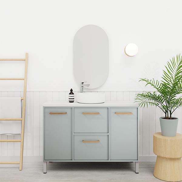 Marquis Palm Floor Standing Vanity - Wellsons