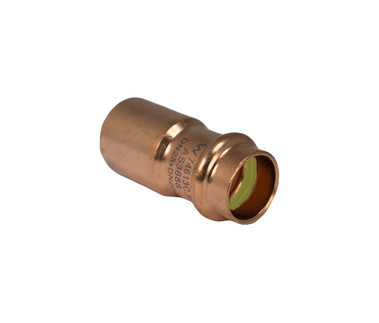 Copper Press Fitting Reducer Gas 25MM X 20MM - Wellsons